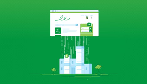 Illustration tirée de la vidéo de motion design pour EnviroEmplois
