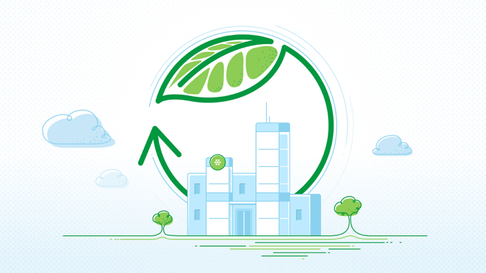 Illustration tirée de la vidéo de motion design pour EnviroEmplois