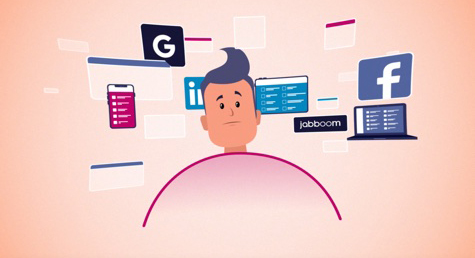 Illustration tirée de la vidéo de motion design pour la vidéo sur les actes répréhensibles.